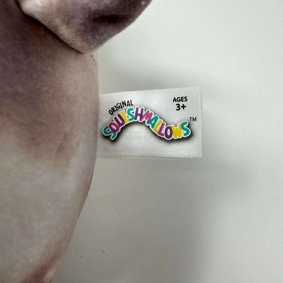 Original Squishmallows Zerdan Dog Fuzzy Ears 8" Plush Marbled Brown Gray Winking - Picture 13 of 16